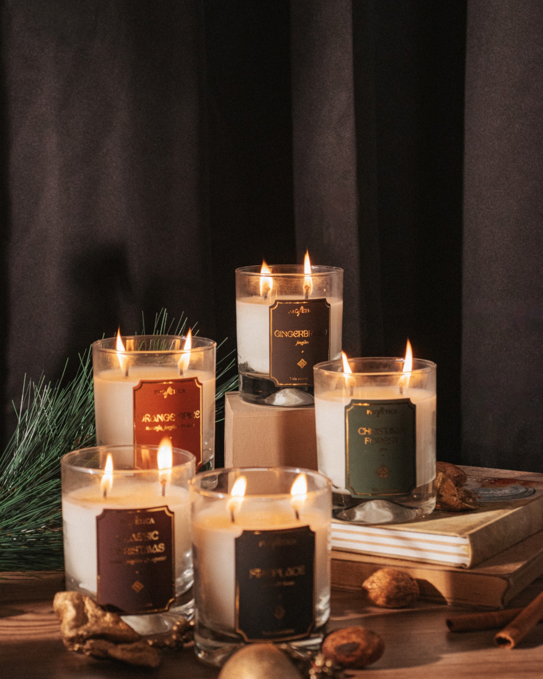 VELAS AROMÁTICAS | EDICIÓN NAVIDEÑA